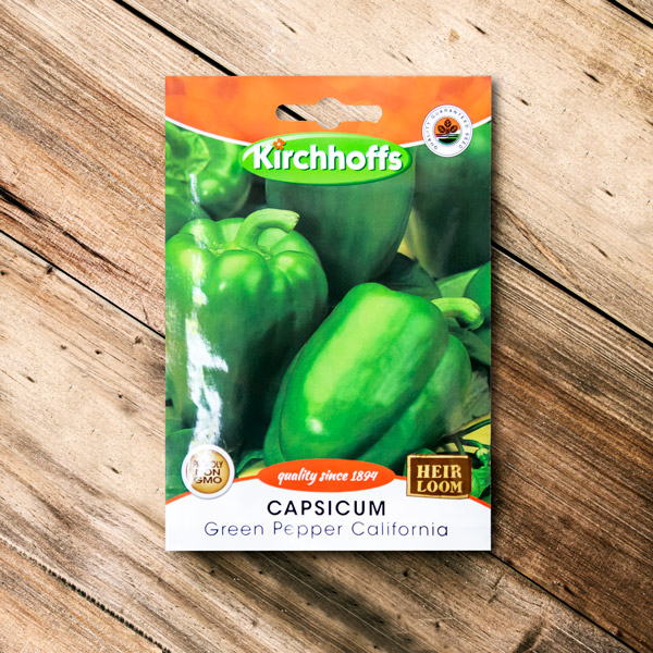 70063067 - Kirchhoffs - Capsicum Green pepper california